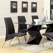 CM8335BK-T-72 Halava I Dining Table in Black w/Optional Chairs