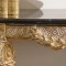 Versailles Console Table 401 Gold Tone by Meridian w/ Marble Top