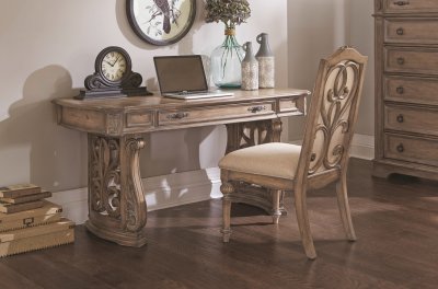 Ilana 801100 Writing Desk by Coaster w/Optional Chair