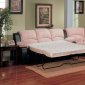 Two-Tone Suede-Soft Microfiber Modern Sectional Sofa w/Sleeper