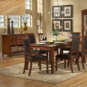 Avalon 1205-72 Dining Table by Homelegance in Cherry w/Options