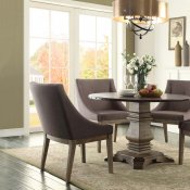 Anna Claire 5428-45RD Dining Table by Homelegance with Options