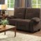 8514 Auburn Sofa Chocolate Microfiber by Homelegance w/Options