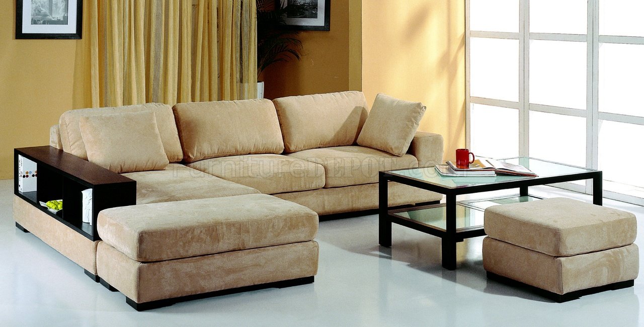 Microfiber Sectional Sofa