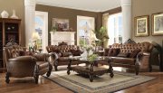 Versailles 52100 Sofa in Light Brown PU by Acme w/Optional Items