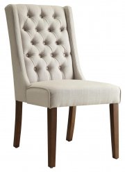 902502 Accent Chair Set of 2 in Beige Fabric by Coaster