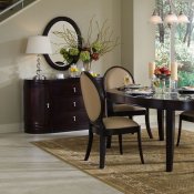 Dark Cherry Classic Dining Table w/Optional Chairs