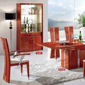 DT22A Dining Table in Cherry High Gloss by Pantek w/Options