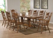 104271 Brooks Dining Table by Coaster in Oak w/Options
