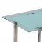 Jack Extendable Dining Table w/Glass Top by Whiteline Imports