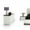 Infinity Bedroom in White by VIG w/Lights & Options