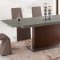 2156 Dining Table by ESF w/Glass Top & Optional 6609 Chairs