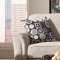 Beige Chenille Fabric Modern Living Room Sofa w/Options