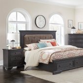 Bolingbrook Bedroom 1647 in Charcoal & Mocha by Homelegance
