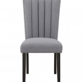 D8685DC Dining Chairs Set of 4 in Gray Fabric by Global