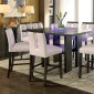 Luminar II CM3559GY-PT Counter Height Dining Table w/LED Lights