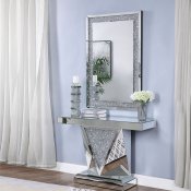 Noralie Console Table w/Mirror Set 90448 in Mirror by Acme