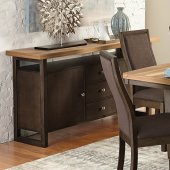 Compson 5431-40 Server in Natural/Walnut by Homelegance