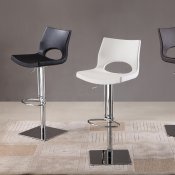 C203-3 Barstool Set of 2 Choice of Color Leatherette by J&M