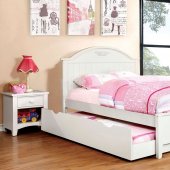 Medina CM7942WH 4Pc Kids Bedroom Set in White w/Options