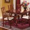 Cherry Finish Traditional Dining Room w/Pedestal Table