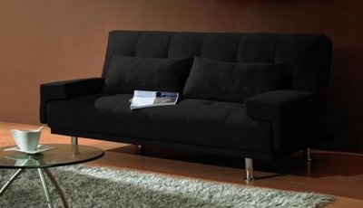European Sofa  on Sofa Bed Lssb Van Ness Black At Furniture Depot