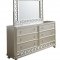 Claire Bedroom Set w/Crystal Tufted Headboard w/Options