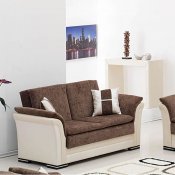 Beyan Deluxe Sofa Bed in Brown Chenille by Empire w/Options