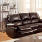 Davenport Reclining Sofa CM6327 in Brown Leather Match w/Options