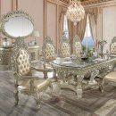 Sorina Dining Table DN01208 in Antique Gold by Acme w/Options