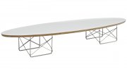 Surfboard Coffee Table in White by Modway