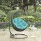 Hide Outdoor Patio Swing Chair Gray by Modway Choice of Color