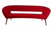 Tiffany Sofa in Red Fabric by J&M w/Options