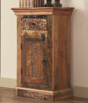 950371 Accent Cabinet by Coaster in Reclaimed Wood