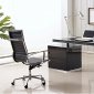 KD01 Modern Office Desk by J&M in Black Lacquer