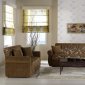 Green Fabric Living Room Storage Sleeper Sofa w/Storage