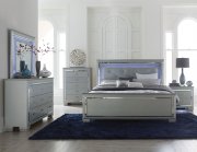Allura 1916 Bedroom in Silver Tone by Homelegance w/Options