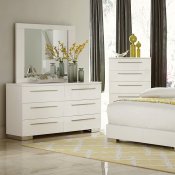 Linnea Bedroom Set 1811W in White by Homelegance w/Options