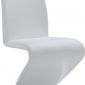 D9002DC-WH Dining Chair Set of 4 in White PU by Global