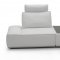 1323 Modular Sectional Sofa in Grey Italian Full Leather by J&M