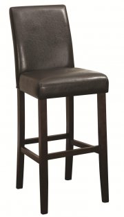 130060 Bar Height Chair Set of 4 in Dark Brown by Coaster