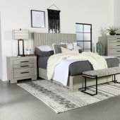Channing Bedroom Set 5Pc 224341 in Gray Oak by Coaster w/Options