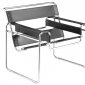 Choice of Color Leatherette Chair w/Chrome Steel Tube Frame