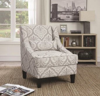 902412 Accent Chair Set of 2 in Fabric by Coaster