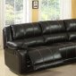Paul 9816 Sectional Sofa by Homelegance in Polished Microfiber