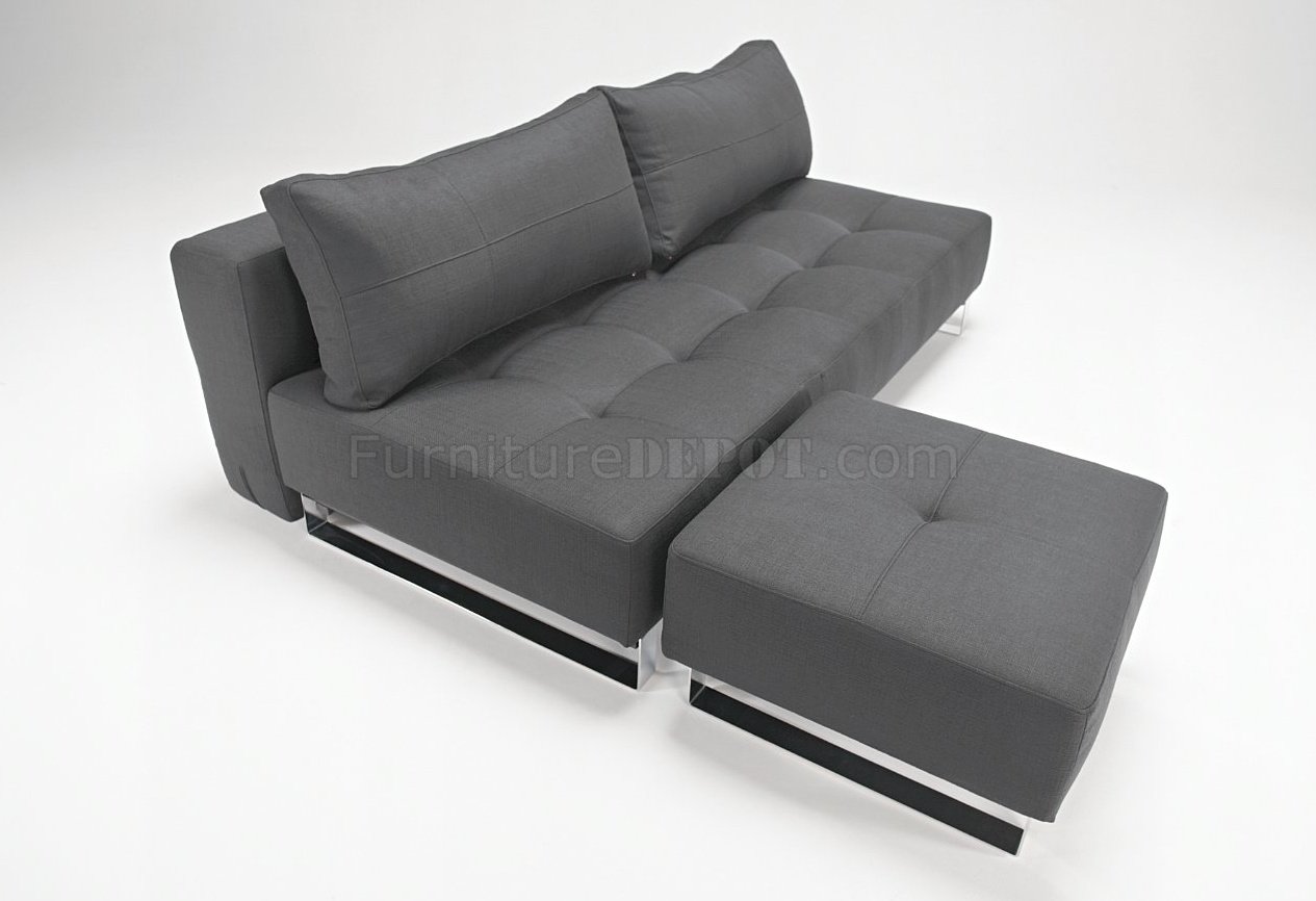 Deluxe Chair Black Leather Textile By Innovation Innovation Usa | Bed ...