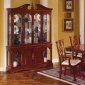 Cherry Finish Traditional Dining Room w/Pedestal Table