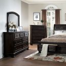 Begonia Bedroom Set 5Pc 1718GY in Gray by Homelegance
