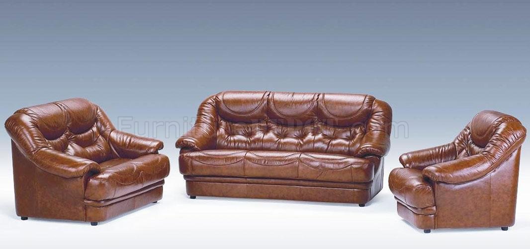 italian leather living room sets on Full Top Grain Italian Leather 3 Piece Living Room Set Malaga Brown