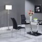 D716DT Dining Set 5Pc in Black by Global